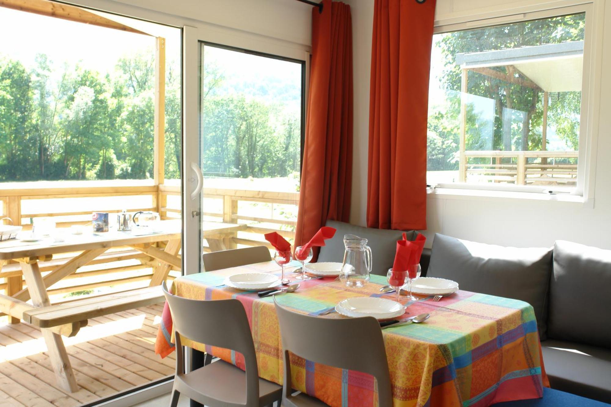 Camping Ayguebère Laruns Esterno foto